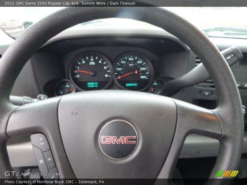 Summit White / Dark Titanium 2013 GMC Sierra 1500 Regular Cab 4x4
