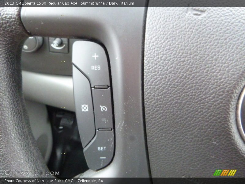 Summit White / Dark Titanium 2013 GMC Sierra 1500 Regular Cab 4x4