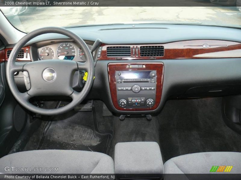 Silverstone Metallic / Gray 2008 Chevrolet Impala LT