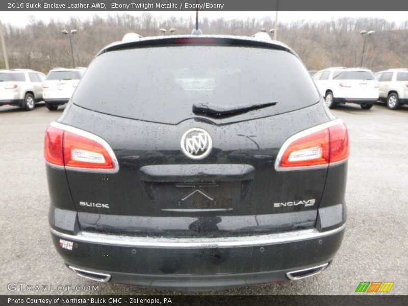 Ebony Twilight Metallic / Ebony/Ebony 2016 Buick Enclave Leather AWD