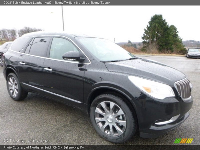Ebony Twilight Metallic / Ebony/Ebony 2016 Buick Enclave Leather AWD