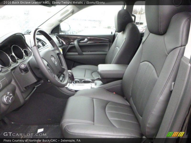 Ebony Twilight Metallic / Ebony/Ebony 2016 Buick Enclave Leather AWD