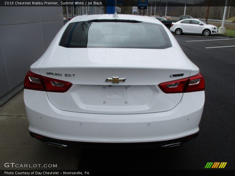 Summit White / Jet Black 2016 Chevrolet Malibu Premier