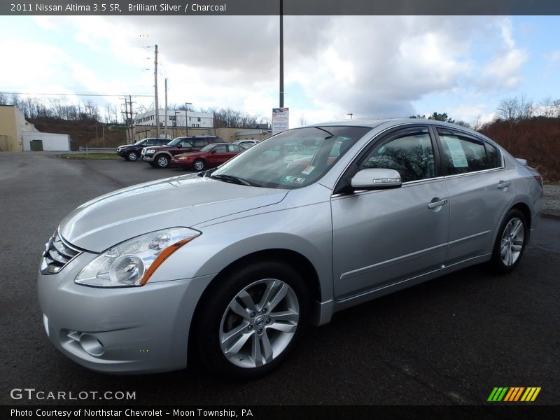 Brilliant Silver / Charcoal 2011 Nissan Altima 3.5 SR