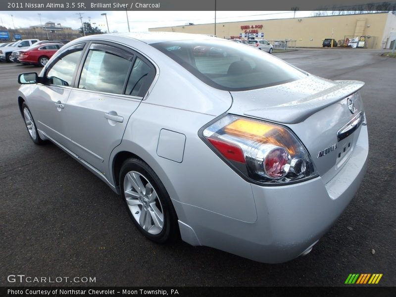 Brilliant Silver / Charcoal 2011 Nissan Altima 3.5 SR