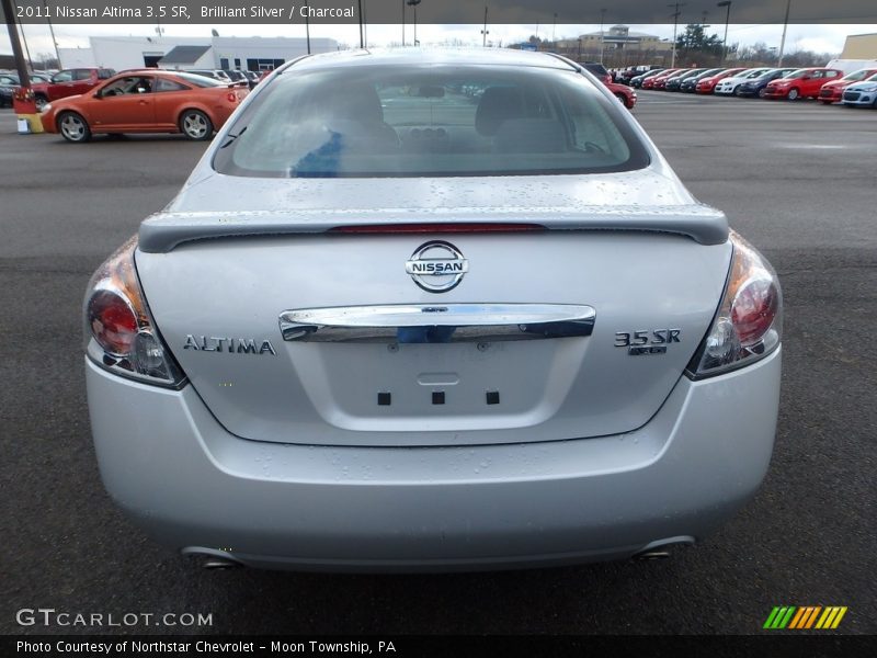 Brilliant Silver / Charcoal 2011 Nissan Altima 3.5 SR