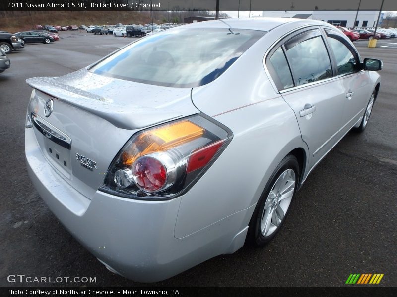 Brilliant Silver / Charcoal 2011 Nissan Altima 3.5 SR