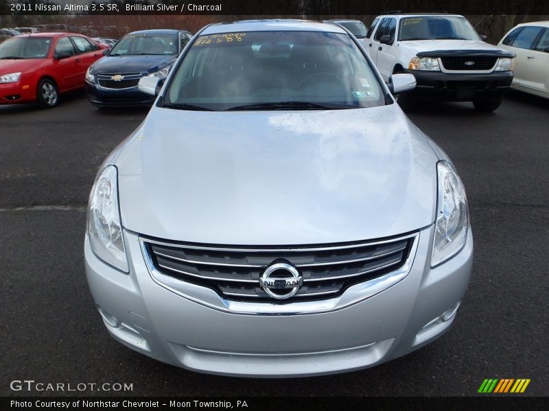 Brilliant Silver / Charcoal 2011 Nissan Altima 3.5 SR