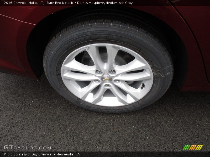 Butte Red Metallic / Dark Atmosphere/Medium Ash Gray 2016 Chevrolet Malibu LT