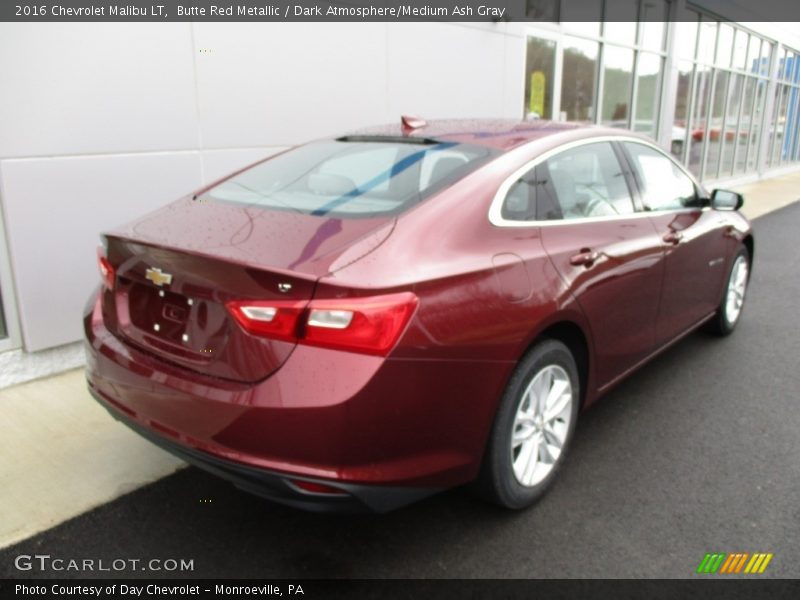 Butte Red Metallic / Dark Atmosphere/Medium Ash Gray 2016 Chevrolet Malibu LT