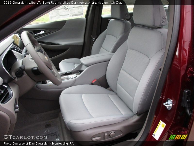 Butte Red Metallic / Dark Atmosphere/Medium Ash Gray 2016 Chevrolet Malibu LT