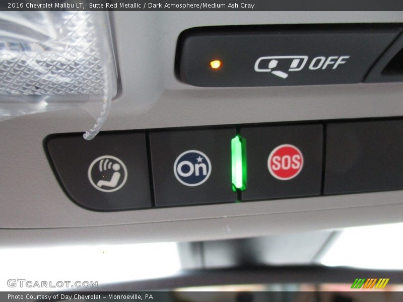 Butte Red Metallic / Dark Atmosphere/Medium Ash Gray 2016 Chevrolet Malibu LT
