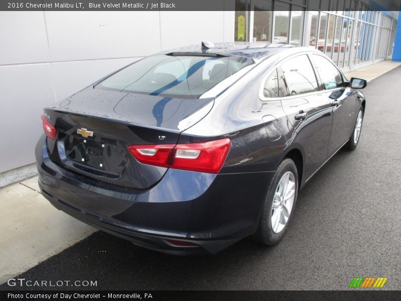 Blue Velvet Metallic / Jet Black 2016 Chevrolet Malibu LT