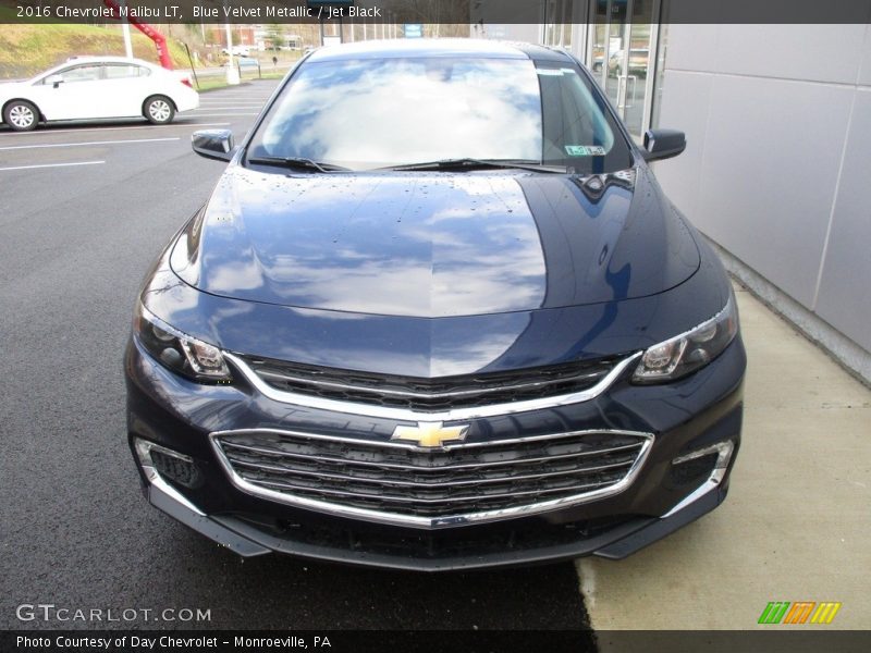Blue Velvet Metallic / Jet Black 2016 Chevrolet Malibu LT