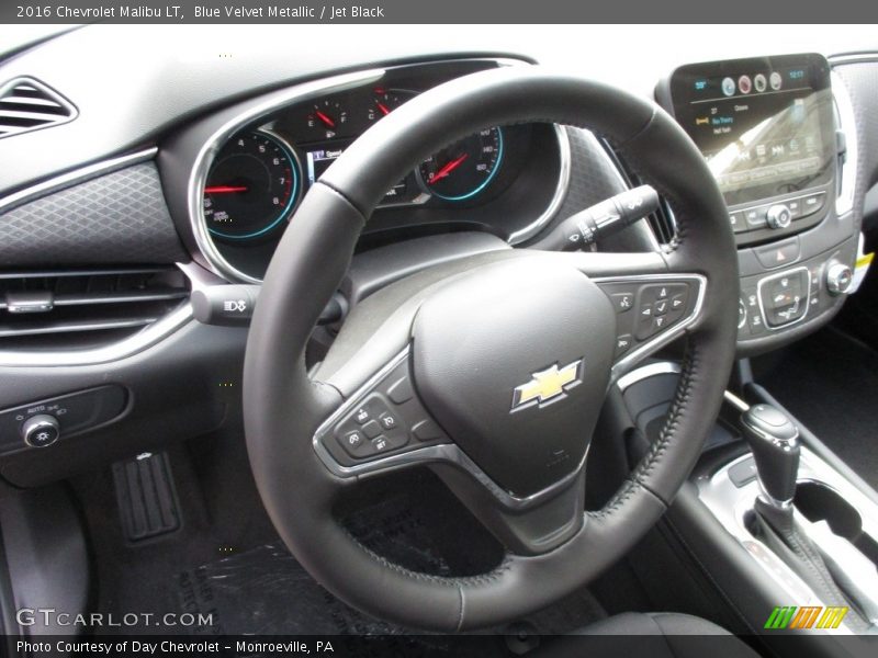 Blue Velvet Metallic / Jet Black 2016 Chevrolet Malibu LT