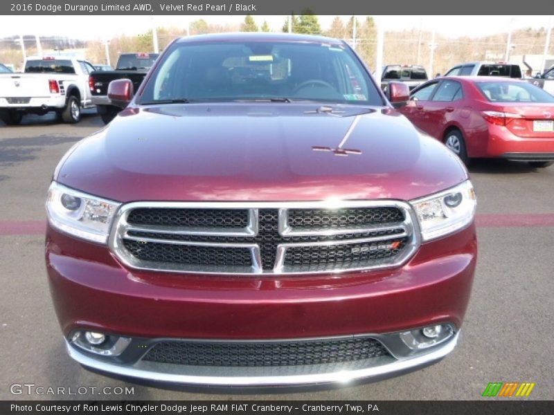  2016 Durango Limited AWD Velvet Red Pearl