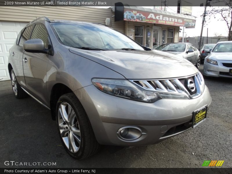 Tinted Bronze Metallic / Black 2009 Nissan Murano LE AWD
