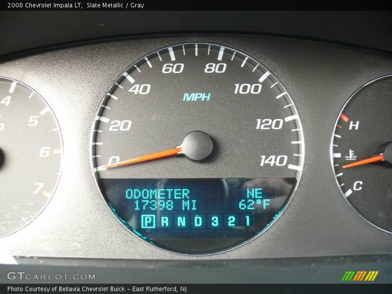 Slate Metallic / Gray 2008 Chevrolet Impala LT
