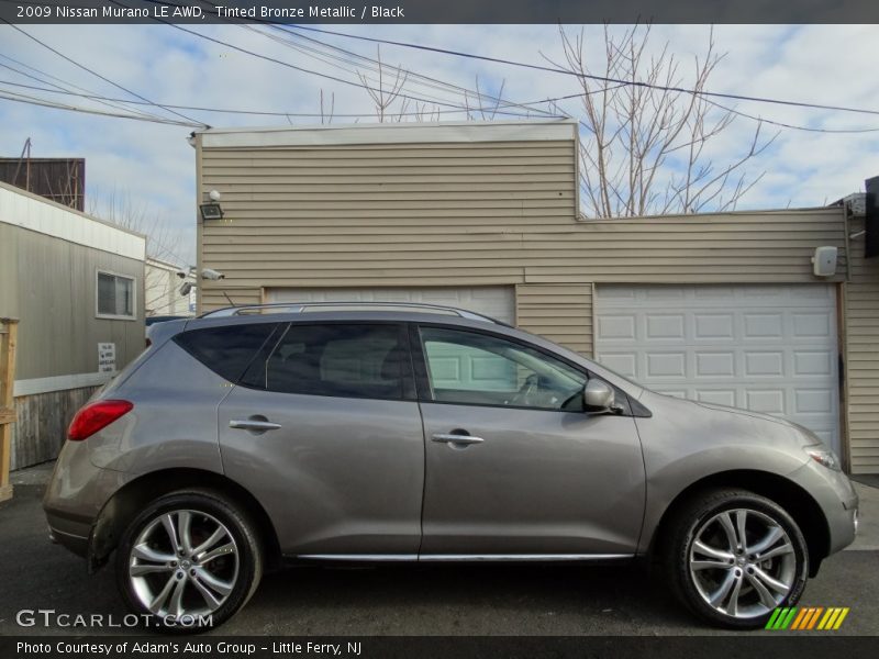 Tinted Bronze Metallic / Black 2009 Nissan Murano LE AWD