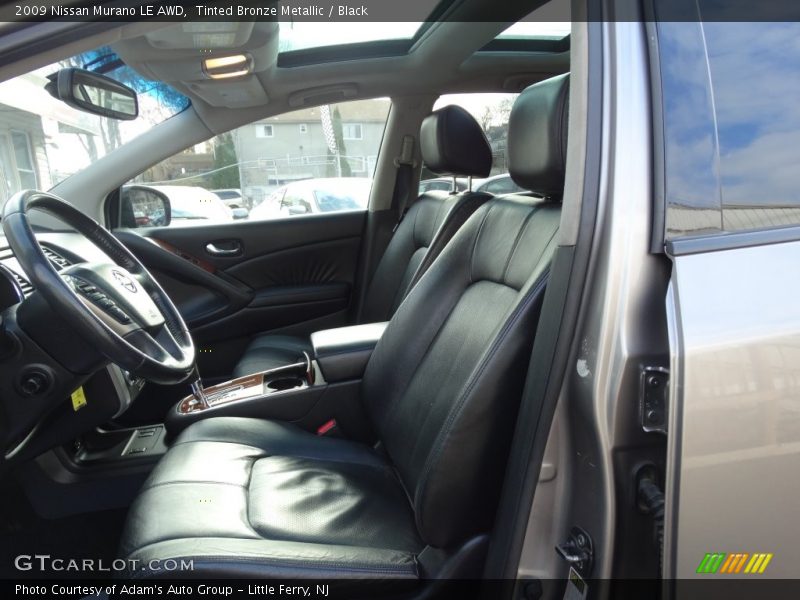 Tinted Bronze Metallic / Black 2009 Nissan Murano LE AWD