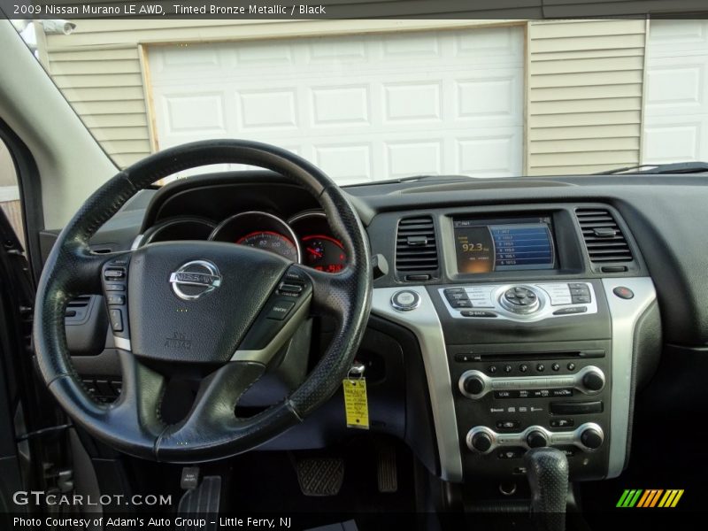 Tinted Bronze Metallic / Black 2009 Nissan Murano LE AWD