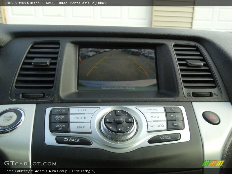 Tinted Bronze Metallic / Black 2009 Nissan Murano LE AWD