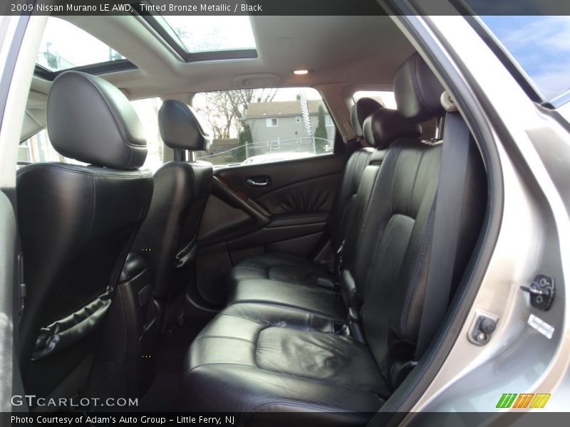 Tinted Bronze Metallic / Black 2009 Nissan Murano LE AWD