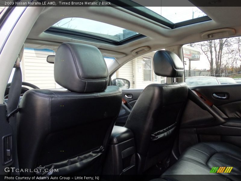 Tinted Bronze Metallic / Black 2009 Nissan Murano LE AWD