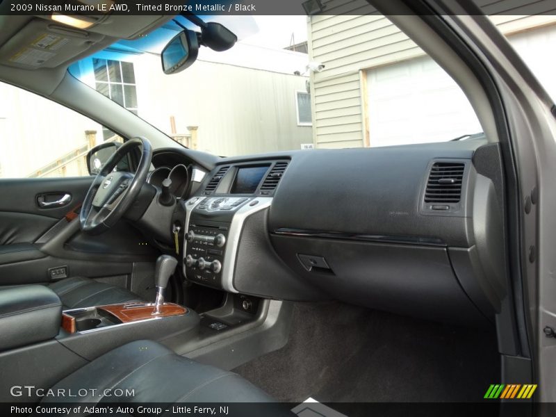 Tinted Bronze Metallic / Black 2009 Nissan Murano LE AWD