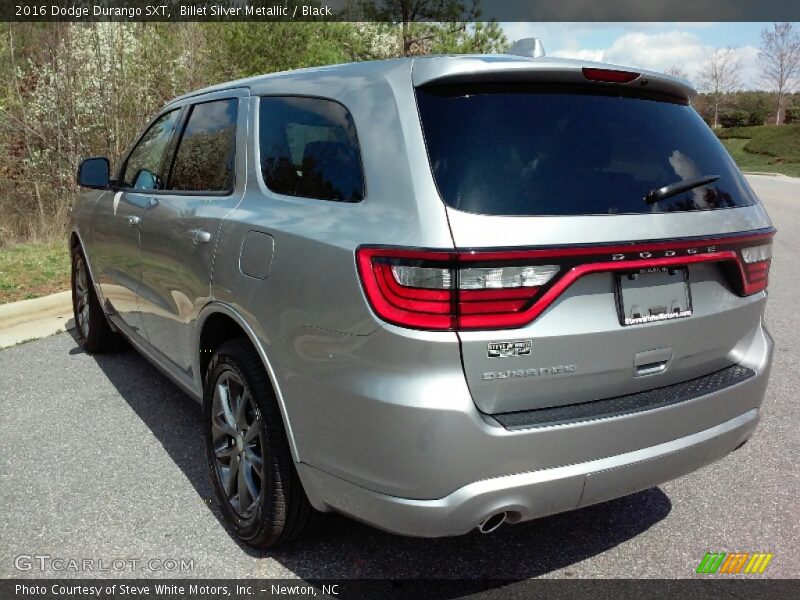 Billet Silver Metallic / Black 2016 Dodge Durango SXT