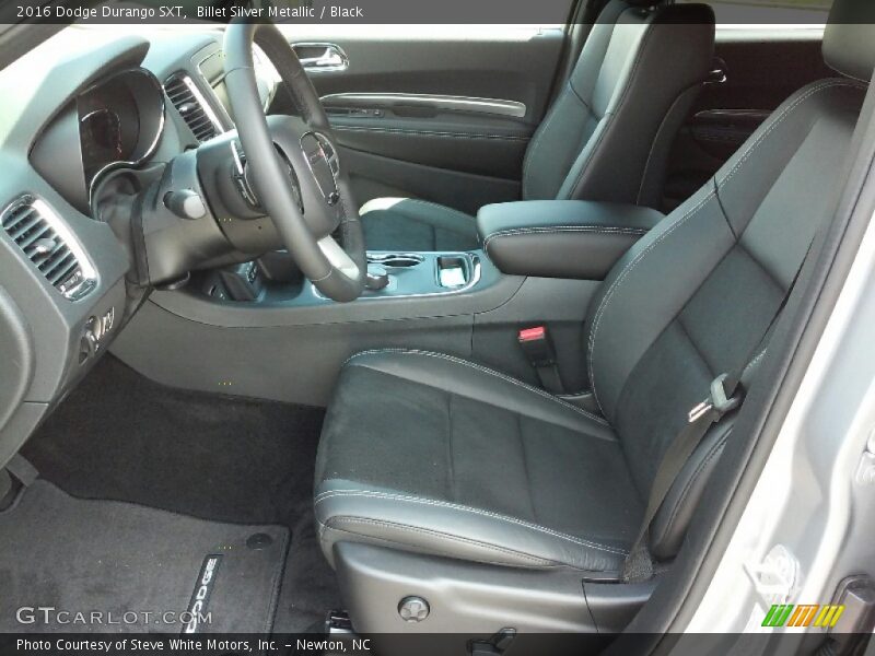 Billet Silver Metallic / Black 2016 Dodge Durango SXT