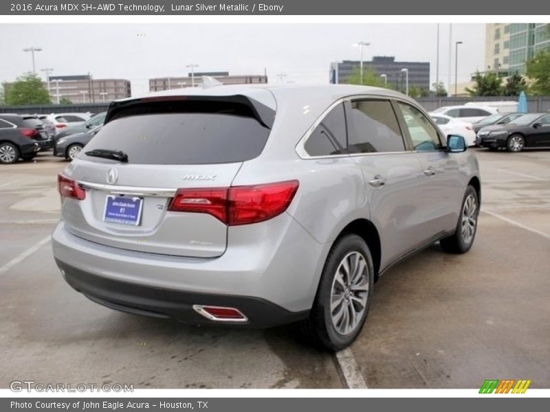 Lunar Silver Metallic / Ebony 2016 Acura MDX SH-AWD Technology