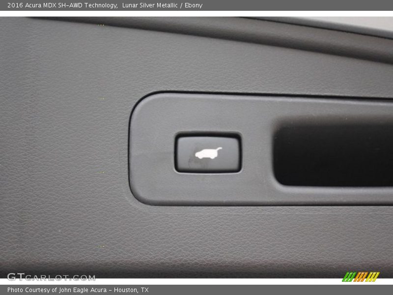 Lunar Silver Metallic / Ebony 2016 Acura MDX SH-AWD Technology