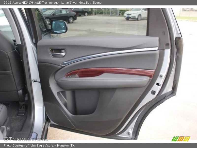 Lunar Silver Metallic / Ebony 2016 Acura MDX SH-AWD Technology