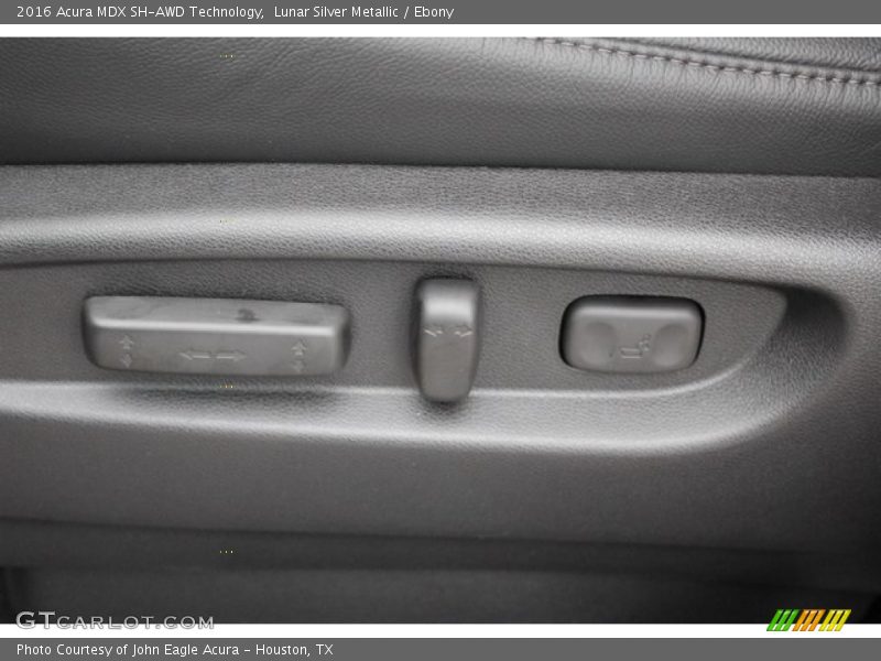Lunar Silver Metallic / Ebony 2016 Acura MDX SH-AWD Technology