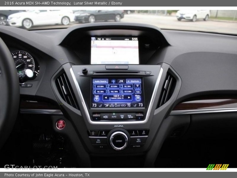 Lunar Silver Metallic / Ebony 2016 Acura MDX SH-AWD Technology