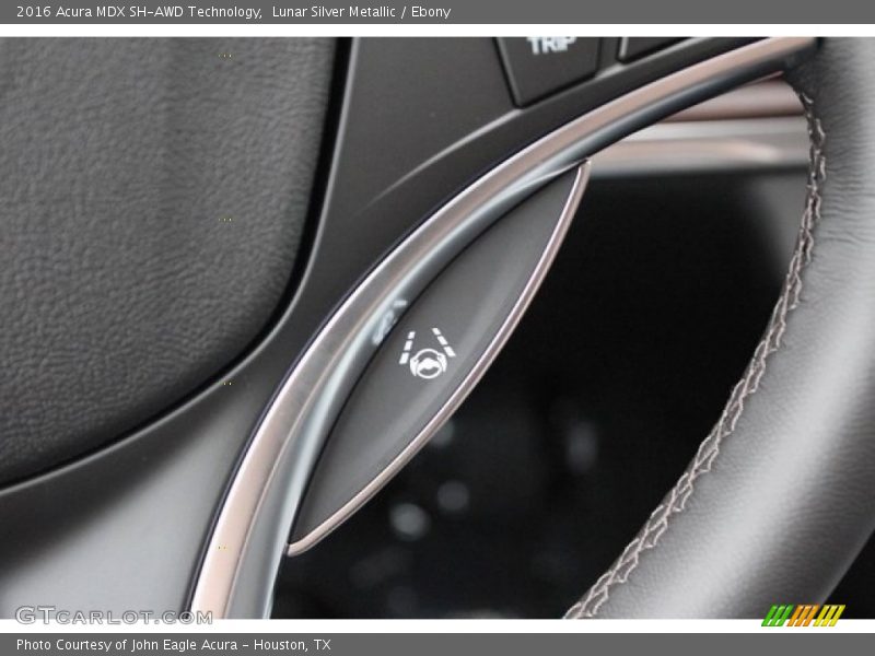 Lunar Silver Metallic / Ebony 2016 Acura MDX SH-AWD Technology