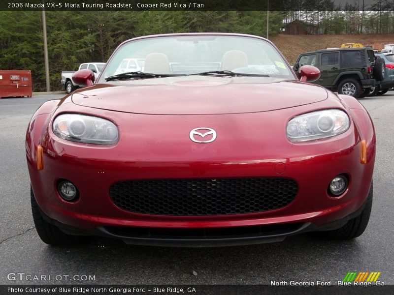 Copper Red Mica / Tan 2006 Mazda MX-5 Miata Touring Roadster