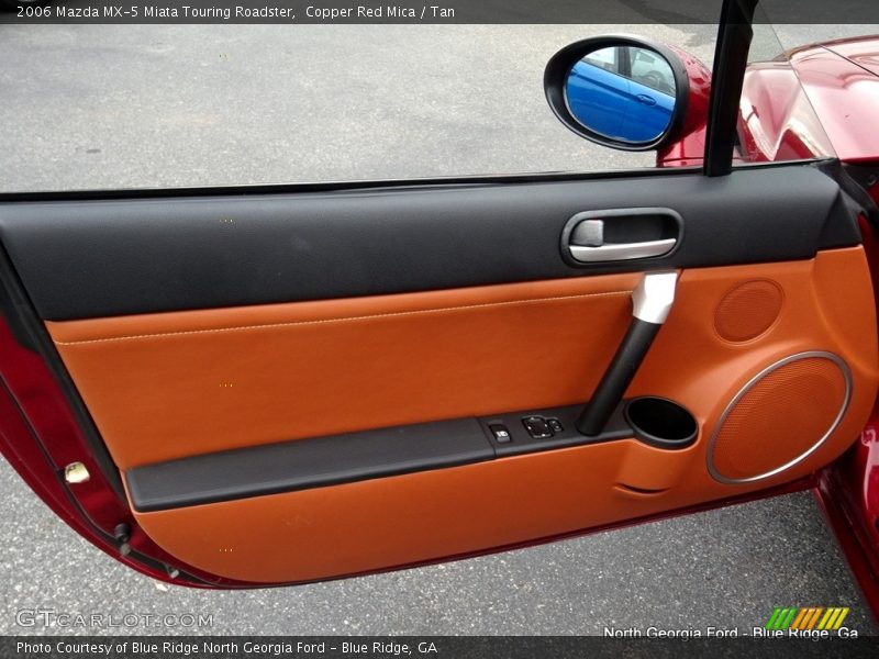 Copper Red Mica / Tan 2006 Mazda MX-5 Miata Touring Roadster
