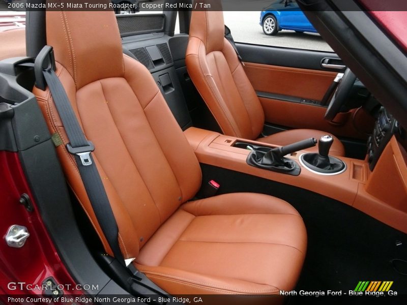 Copper Red Mica / Tan 2006 Mazda MX-5 Miata Touring Roadster