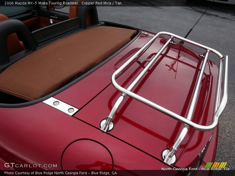 Copper Red Mica / Tan 2006 Mazda MX-5 Miata Touring Roadster