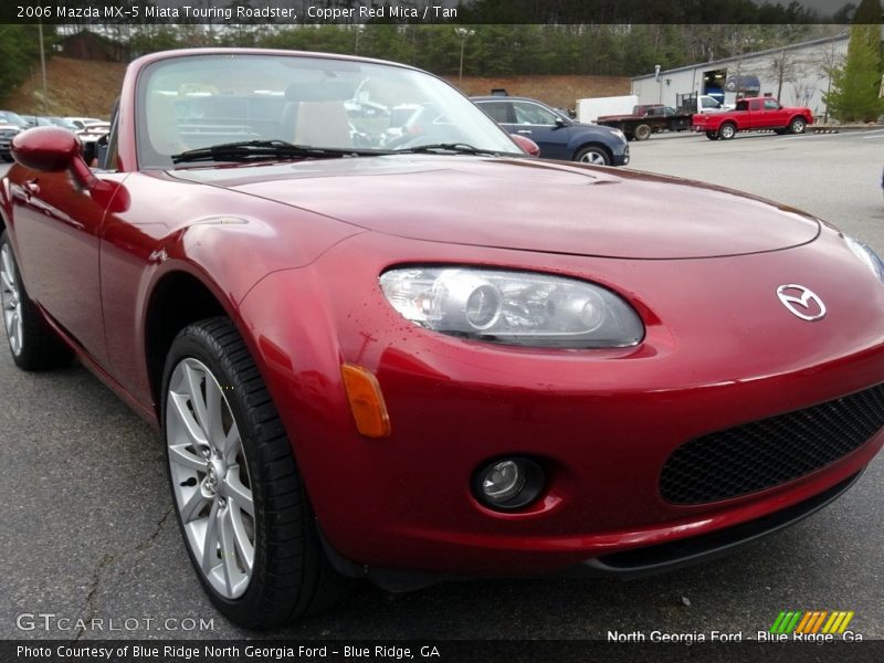 Copper Red Mica / Tan 2006 Mazda MX-5 Miata Touring Roadster