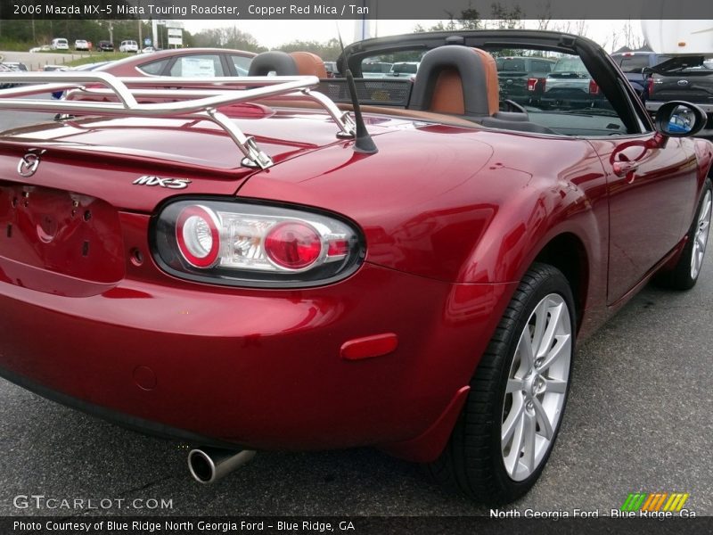 Copper Red Mica / Tan 2006 Mazda MX-5 Miata Touring Roadster