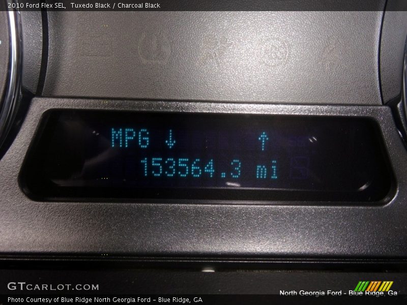 Tuxedo Black / Charcoal Black 2010 Ford Flex SEL