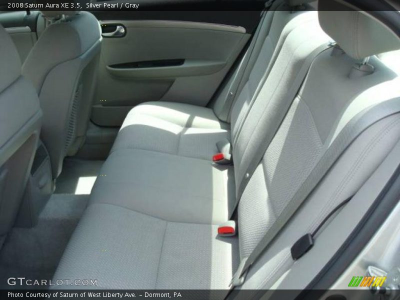 Silver Pearl / Gray 2008 Saturn Aura XE 3.5