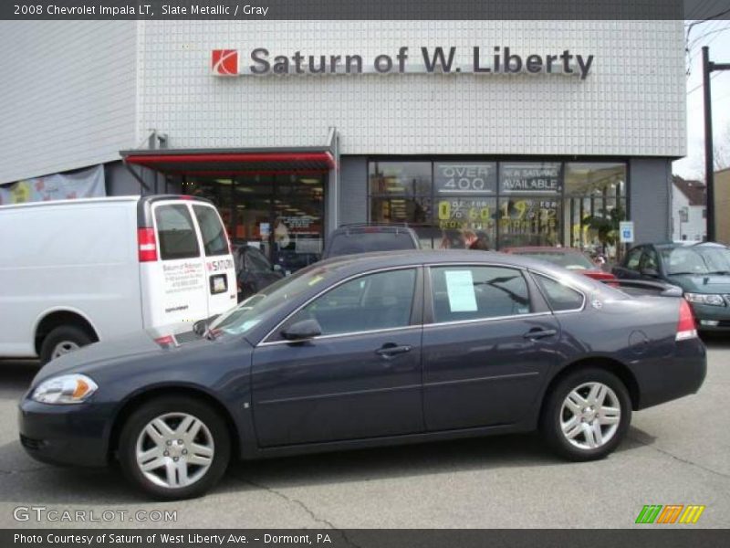 Slate Metallic / Gray 2008 Chevrolet Impala LT