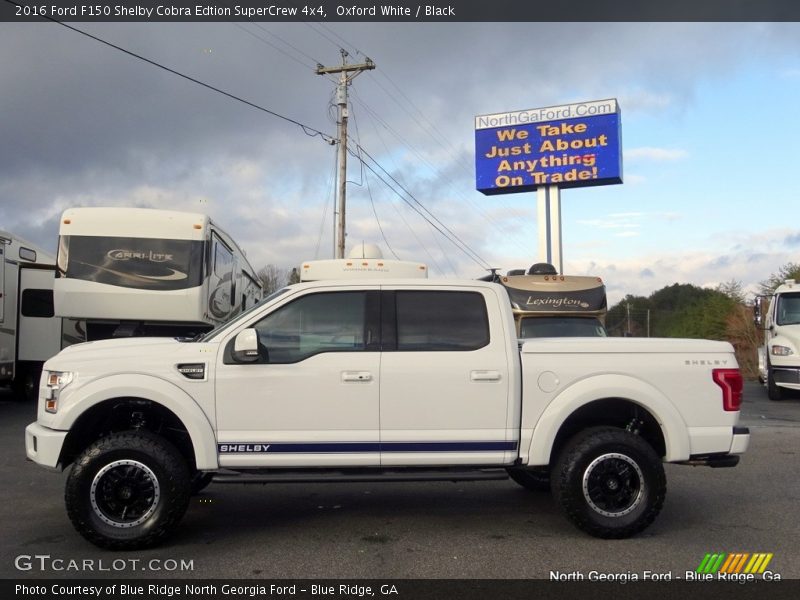 Oxford White / Black 2016 Ford F150 Shelby Cobra Edtion SuperCrew 4x4