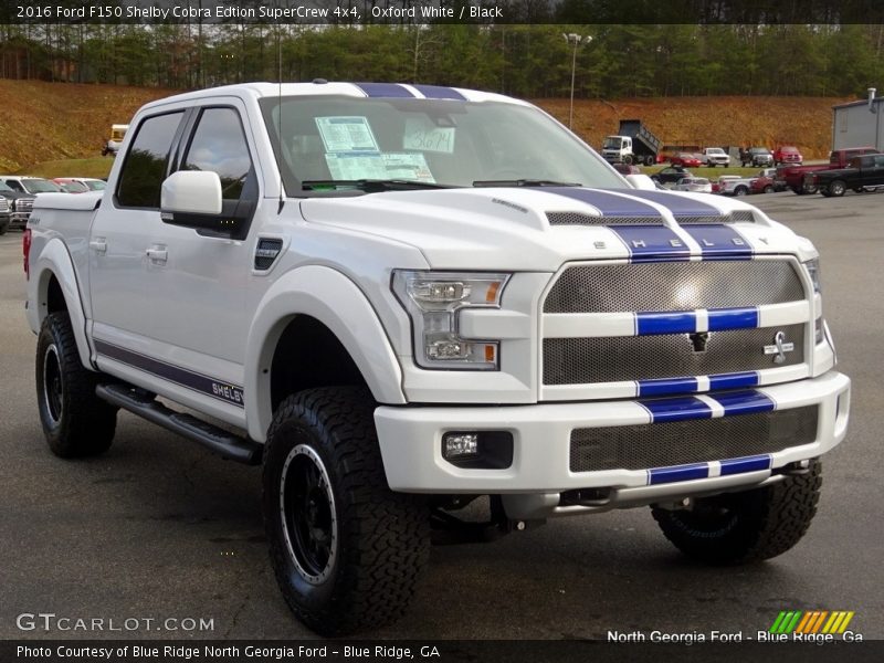 Oxford White / Black 2016 Ford F150 Shelby Cobra Edtion SuperCrew 4x4