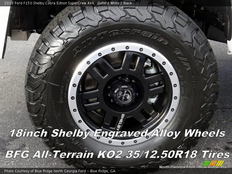 Oxford White / Black 2016 Ford F150 Shelby Cobra Edtion SuperCrew 4x4