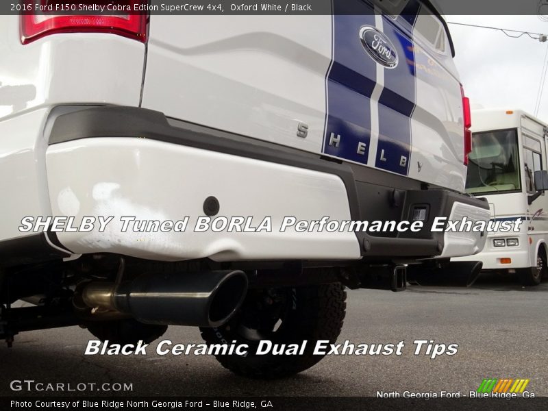 Oxford White / Black 2016 Ford F150 Shelby Cobra Edtion SuperCrew 4x4
